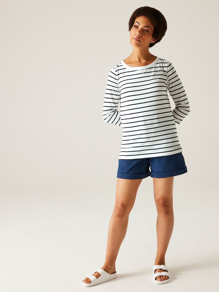 Blanco - Camiseta para mujer con mangas 3/4 Bayletta de Regatta - Imagen 2 de 7