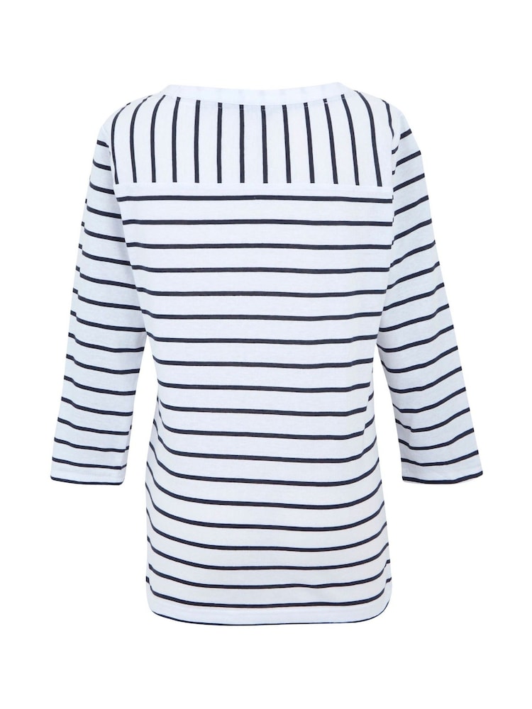 Wit - Regatta Womens Bayletta 3/4 Sleeve II T-Shirt - Image 5 of 7