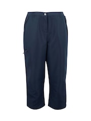 Azul - Regatta Womens Chaska Zip Off III Trousers - Imagen 5 de 7