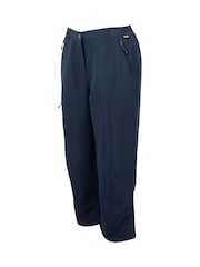 Azul - Regatta Womens Chaska Zip Off III Trousers - Imagen 7 de 7