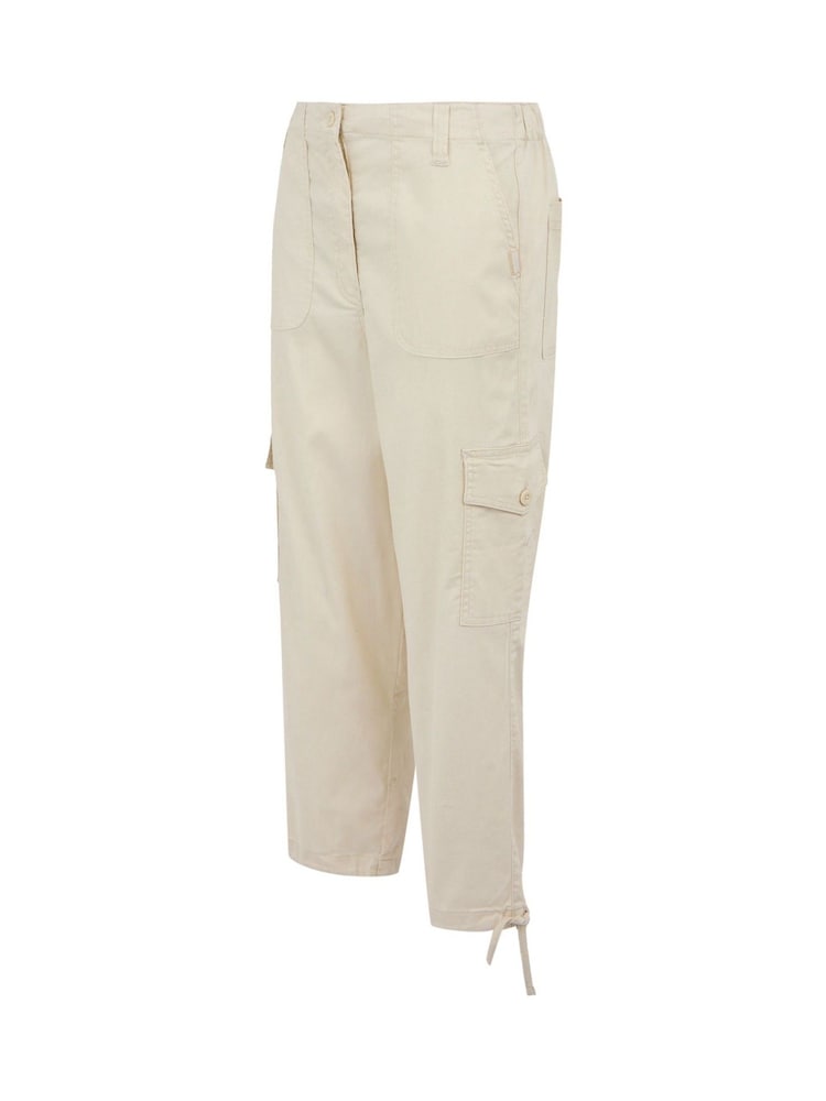 Regatta Cream Womens Shorebella Capri Trousers - Image 7 of 7