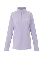 Regatta Light Purple Womens Sweetheart Lightweight Half-Zip Fleece - Image 6 of 8