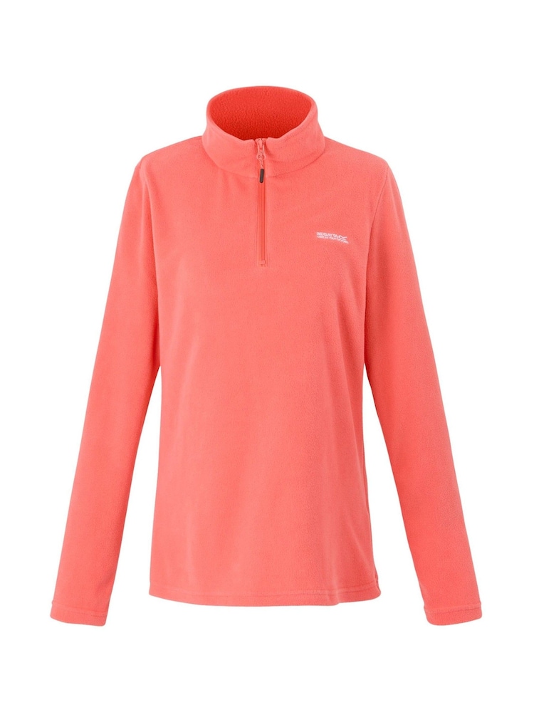 Regatta Pink Bolt Sweethart Zip Neck Fleece - Image 6 of 7
