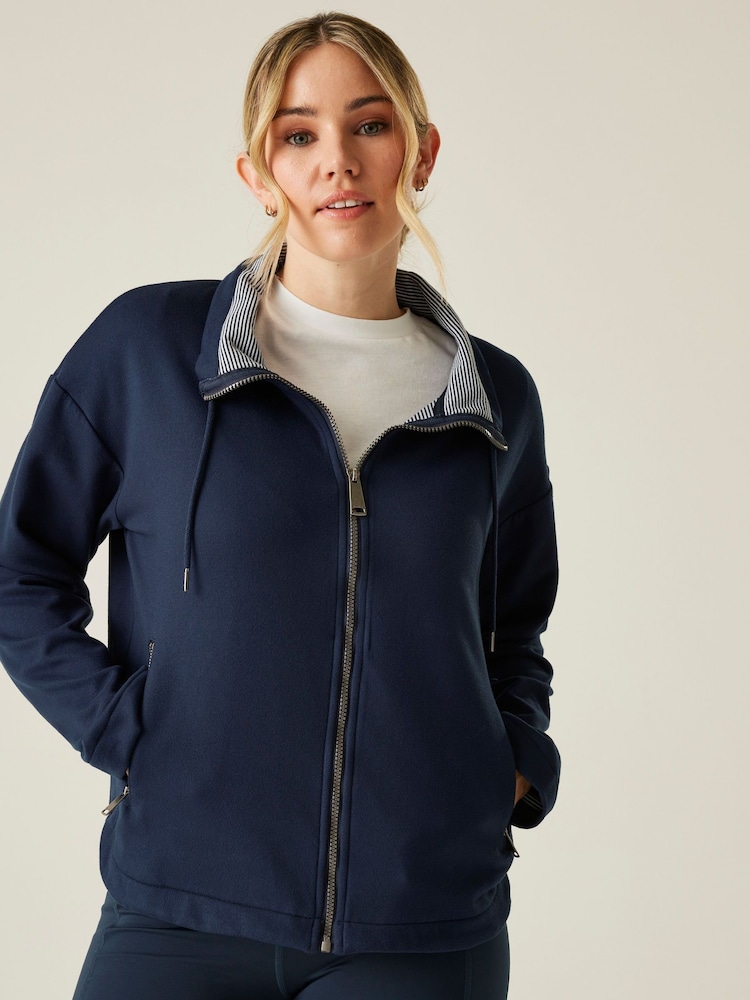Blue - Regatta Womens Ashlynn Fleece - Image 1 of 8