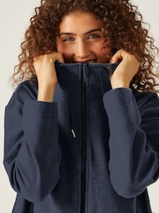 Blue - Regatta Womens Ashlynn Fleece - Image 5 of 8