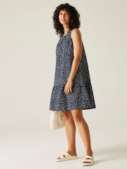 Regatta Blue Womens Trisa 100% Cotton Dress - Image 1 of 8