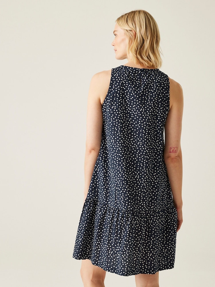 Regatta Blue Womens Trisa 100% Cotton Dress - Image 3 of 8