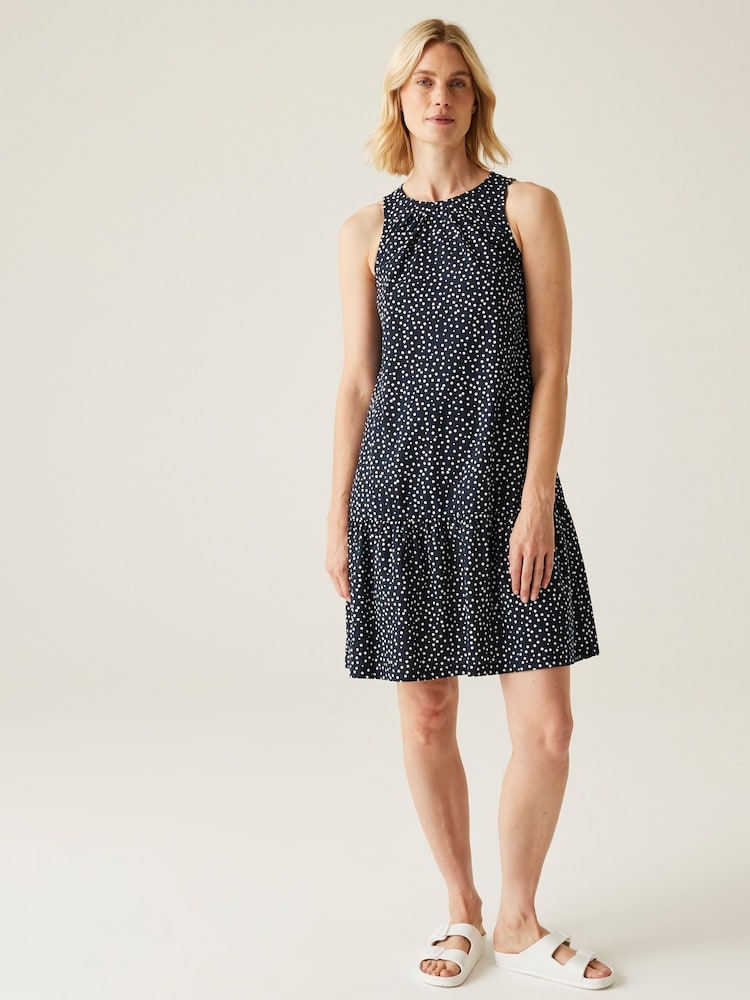 Regatta Blue Womens Trisa 100% Cotton Dress - Image 4 of 8