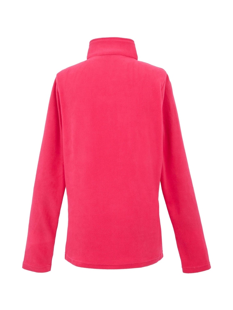 Regatta Pink Womens Sweetheart Lightweight Half-Zip Fleece - Image 7 of 7 Regatta Pink Womens Sweetheart Lightweight Half-Zip Fleece - Image 7 of 7