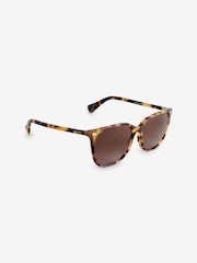 Ralph By Ralph Lauren RA5293 Irregular Brown Sunglasses - Image 1 of 6