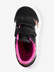 Vans Leopard Print Girls Infant Old Skool Trainers - Image 3 of 4