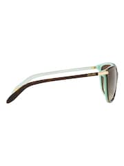 Ralph By Ralph Lauren Ra5160 Irregular Brown Sunglasses - Image 12 of 12