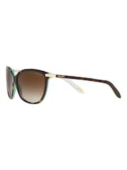Ralph By Ralph Lauren Ra5160 Irregular Brown Sunglasses - Image 3 of 12