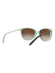 Ralph By Ralph Lauren Ra5160 Irregular Brown Sunglasses - Image 4 of 12