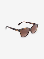 Ralph By Ralph Lauren RA5305U Irregular Brown Sunglasses - Image 1 of 6