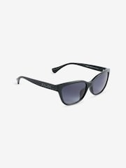 Ralph By Ralph Lauren RA5307U Irregular Black Sunglasses - Image 1 of 6