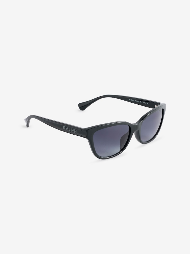 Ralph By Ralph Lauren RA5307U Irregular Black Sunglasses - Image 1 of 6
