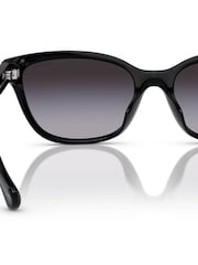 Ralph By Ralph Lauren RA5307U Irregular Black Sunglasses - Image 6 of 6