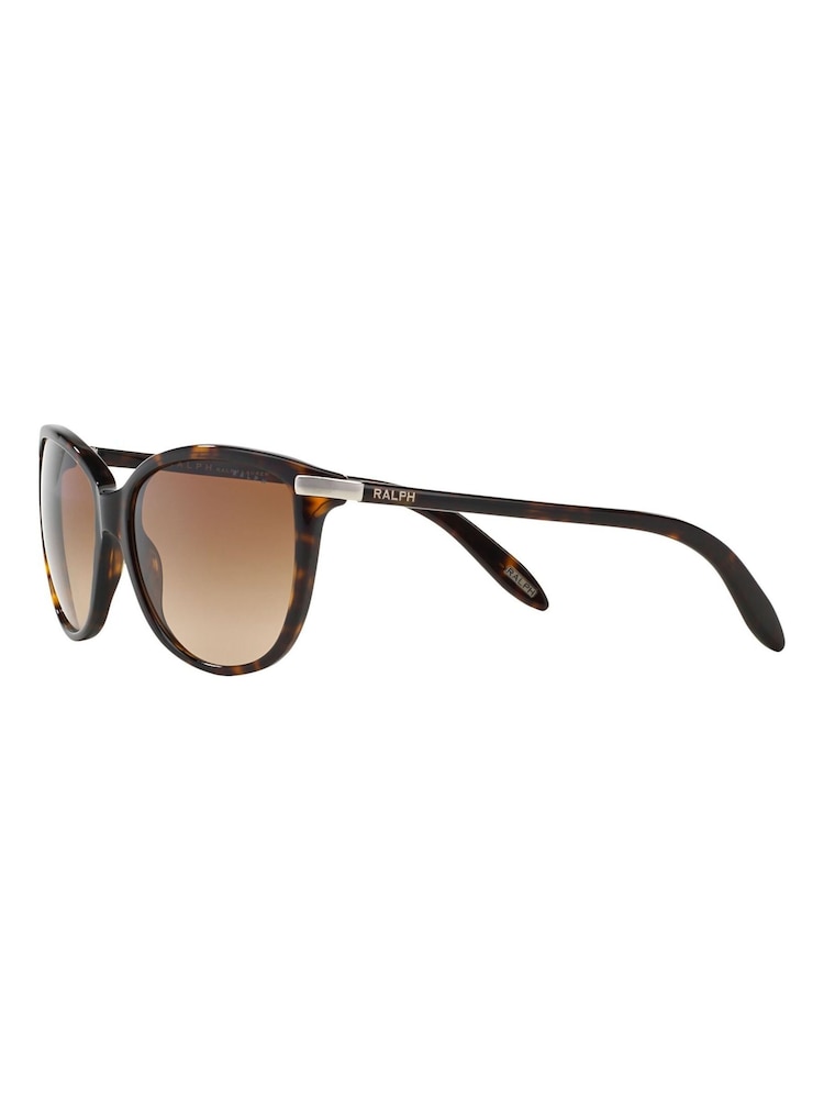 Ralph by Ralph Lauren RA5160 Rectangle Brown Sunglasses - Image 11 of 13