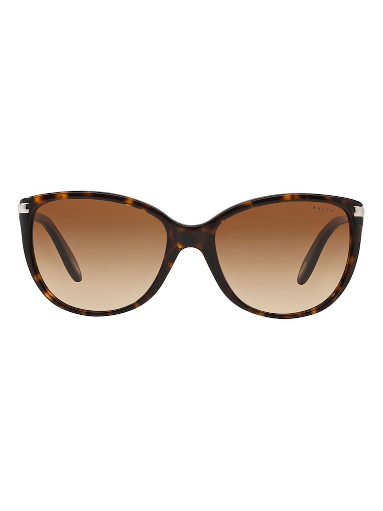 Ralph by Ralph Lauren RA5160 Rectangle Brown Sunglasses - Image 13 of 13