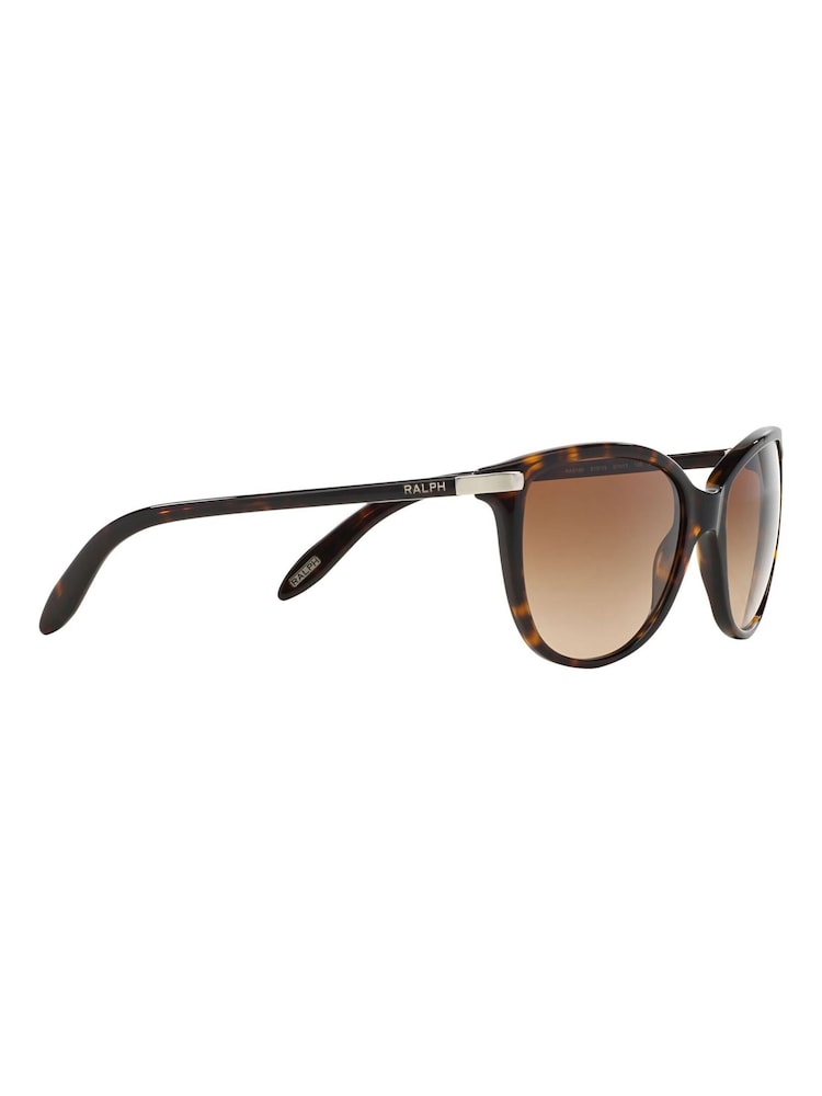 Ralph by Ralph Lauren RA5160 Rectangle Brown Sunglasses - Image 2 of 13