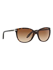 Ralph by Ralph Lauren RA5160 Rectangle Brown Sunglasses - Image 3 of 13