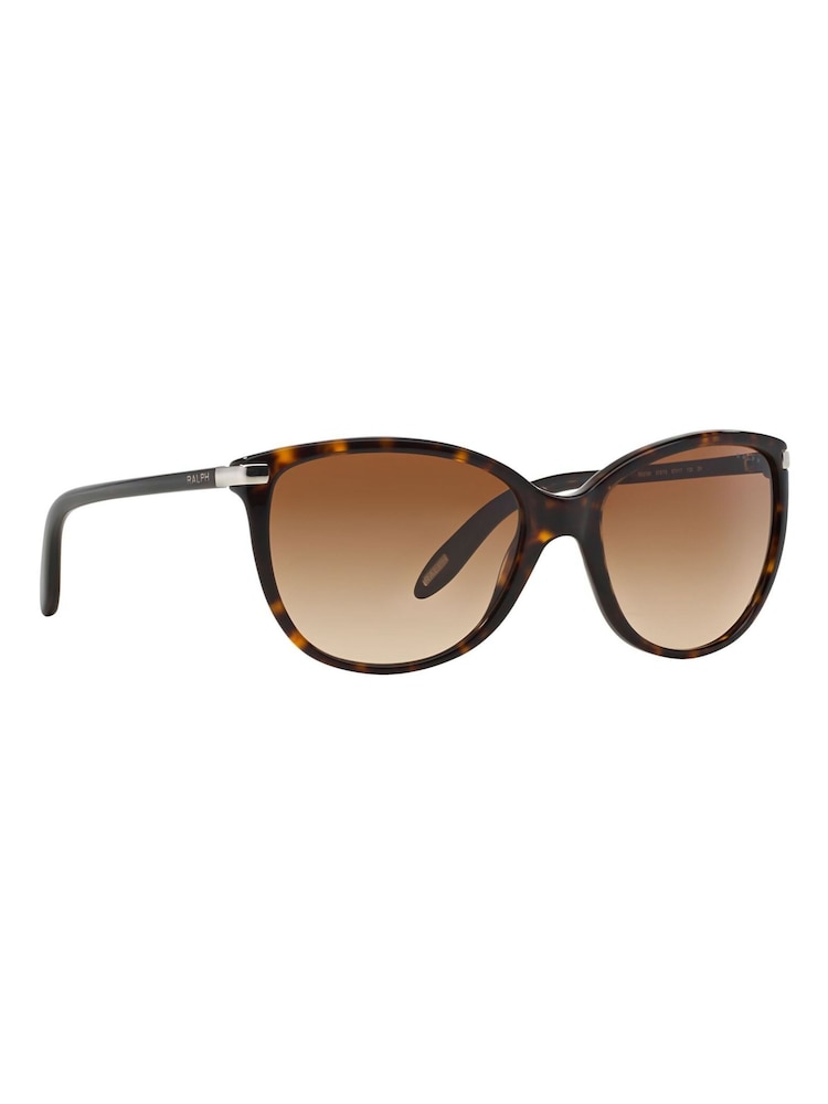 Ralph by Ralph Lauren RA5160 Rectangle Brown Sunglasses - Image 3 of 13