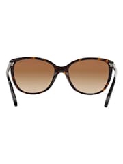 Ralph by Ralph Lauren RA5160 Rectangle Brown Sunglasses - Image 8 of 13