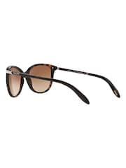 Ralph by Ralph Lauren RA5160 Rectangle Brown Sunglasses - Image 9 of 13