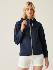 Azul marino - Regatta Womens Bayletta Full Zip Hoodie - Imagen 1 de 7