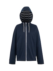 Azul marino - Regatta Womens Bayletta Full Zip Hoodie - Imagen 5 de 7