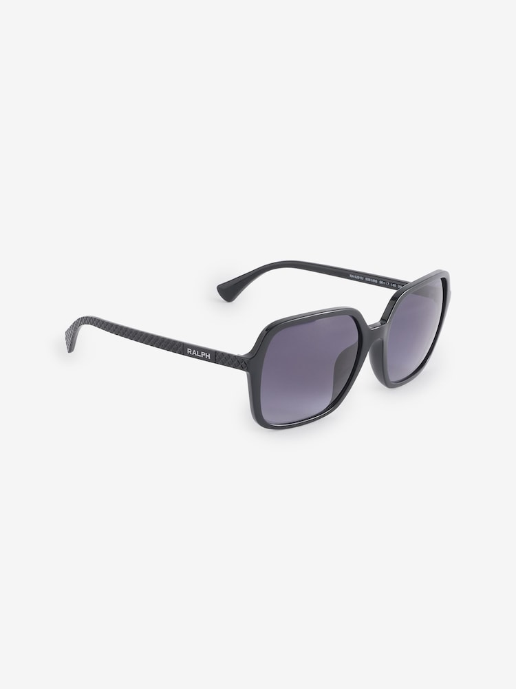 Ralph By Ralph Lauren RA5291U Rectangle Black Sunglasses - Image 1 of 13 Ralph By Ralph Lauren RA5291U Rectangle Black Sunglasses - Image 1 of 13