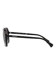 Ralph By Ralph Lauren RA5291U Rectangle Black Sunglasses - Image 10 of 13
