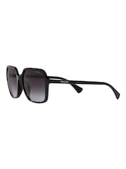 Ralph By Ralph Lauren RA5291U Rectangle Black Sunglasses - Image 11 of 13