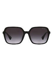 Ralph By Ralph Lauren RA5291U Rectangle Black Sunglasses - Image 13 of 13