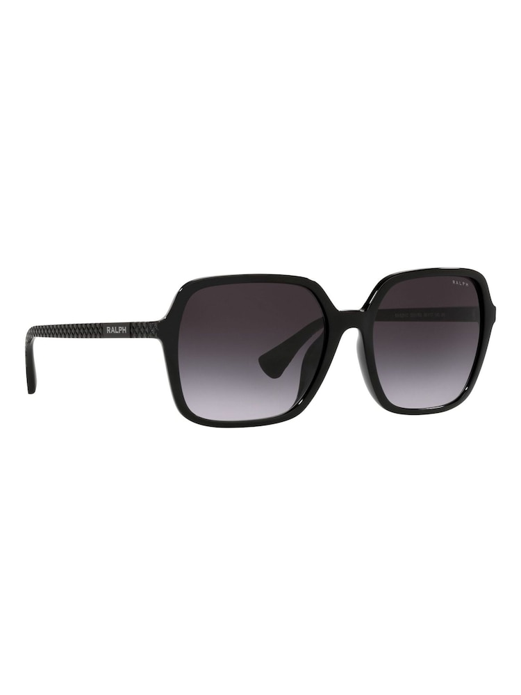 Ralph By Ralph Lauren RA5291U Rectangle Black Sunglasses - Image 2 of 13