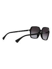 Ralph By Ralph Lauren RA5291U Rectangle Black Sunglasses - Image 5 of 13