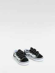 Vans Kids Floral Print Old Skool Daisies Shoes - Image 2 of 4