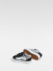 Vans Kids Floral Print Old Skool Daisies Shoes - Image 3 of 4