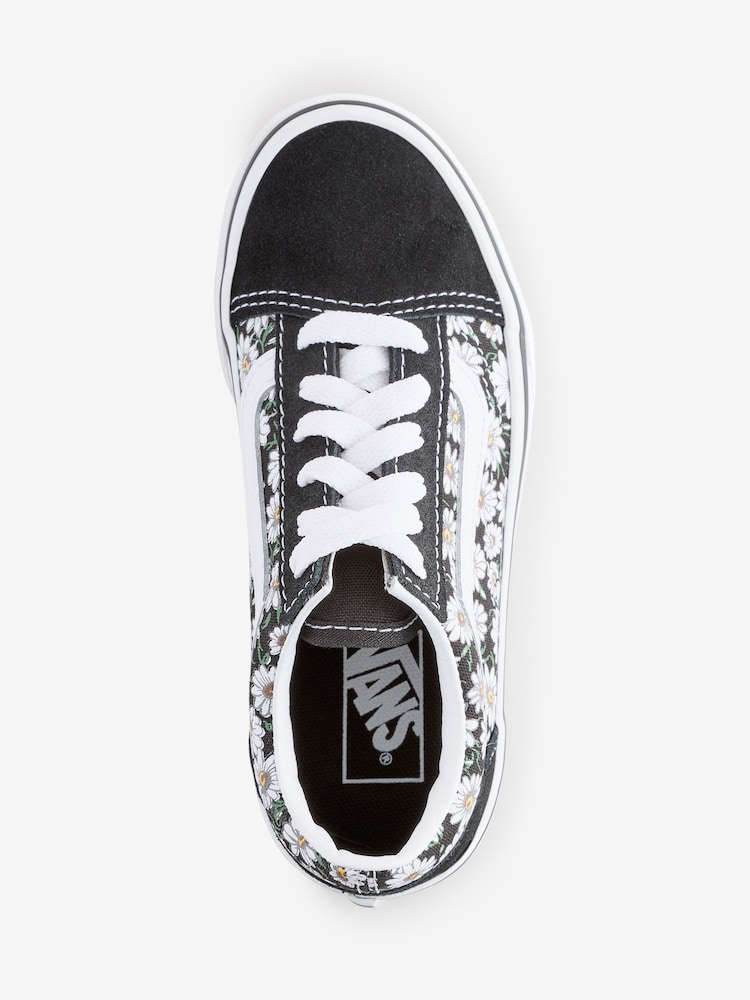 Zapatillas infantiles con diseño floral de margaritas Old Skool de Vans - Imagen 2 de 4 Zapatillas infantiles con diseño floral de margaritas Old Skool de Vans - Imagen 2 de 4