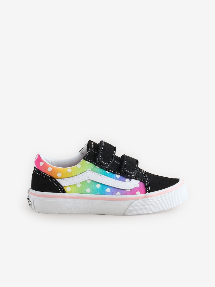 Vans Kids Old Skool Black Shoes - Imagen 1 de 4
