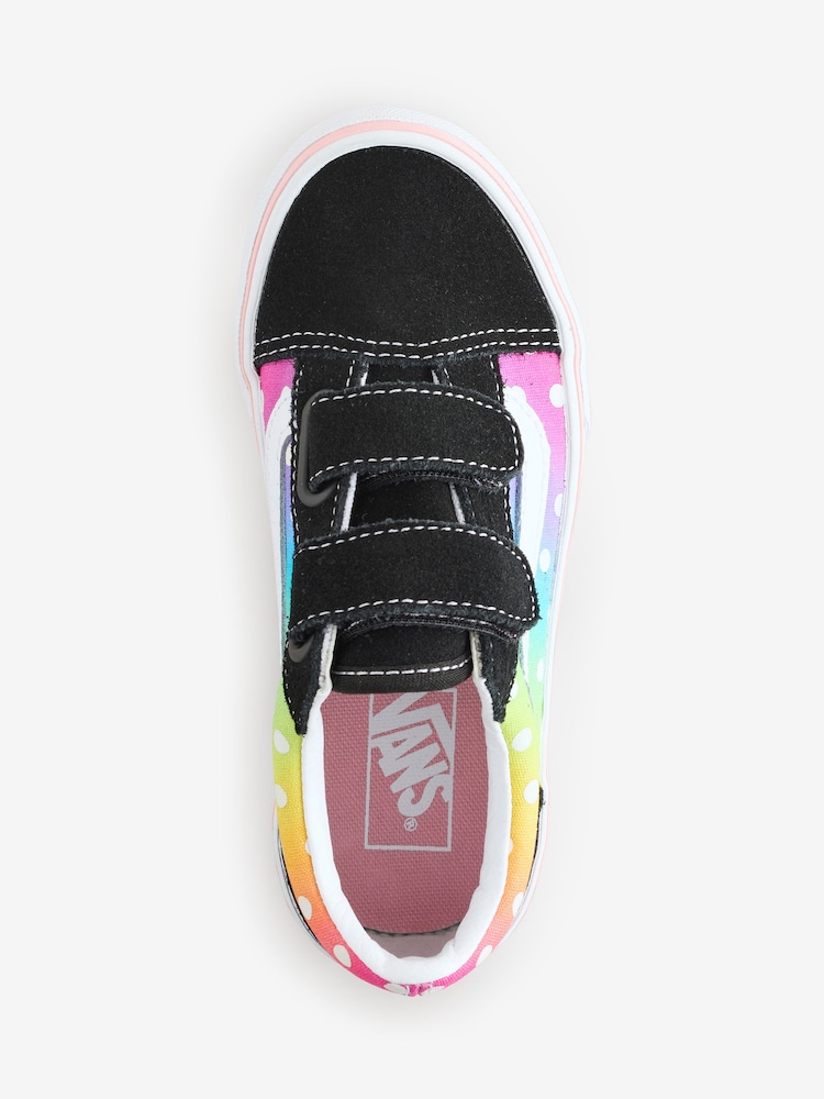 Vans Kids Old Skool Black Shoes - Imagen 2 de 4