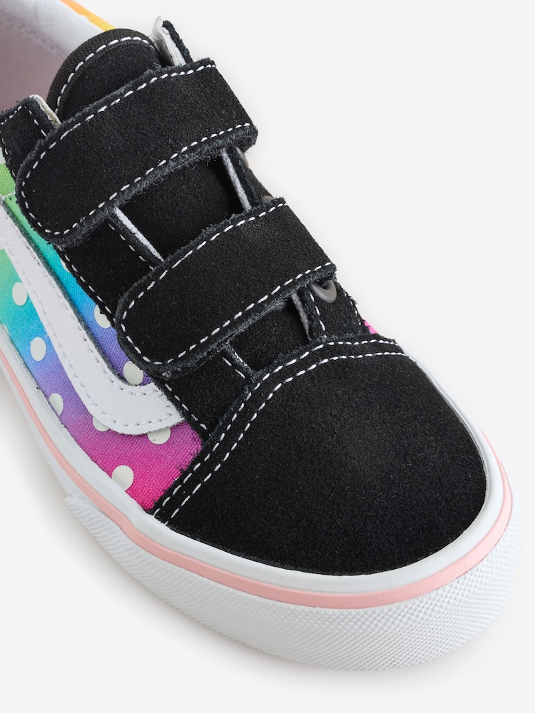Vans Kids Old Skool Black Shoes - Imagen 4 de 4