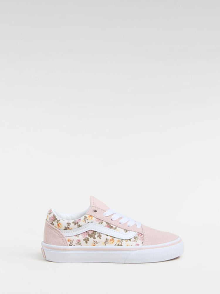 Vans Gilrs Junior Floral Old Skool Trainers - Image 1 of 4