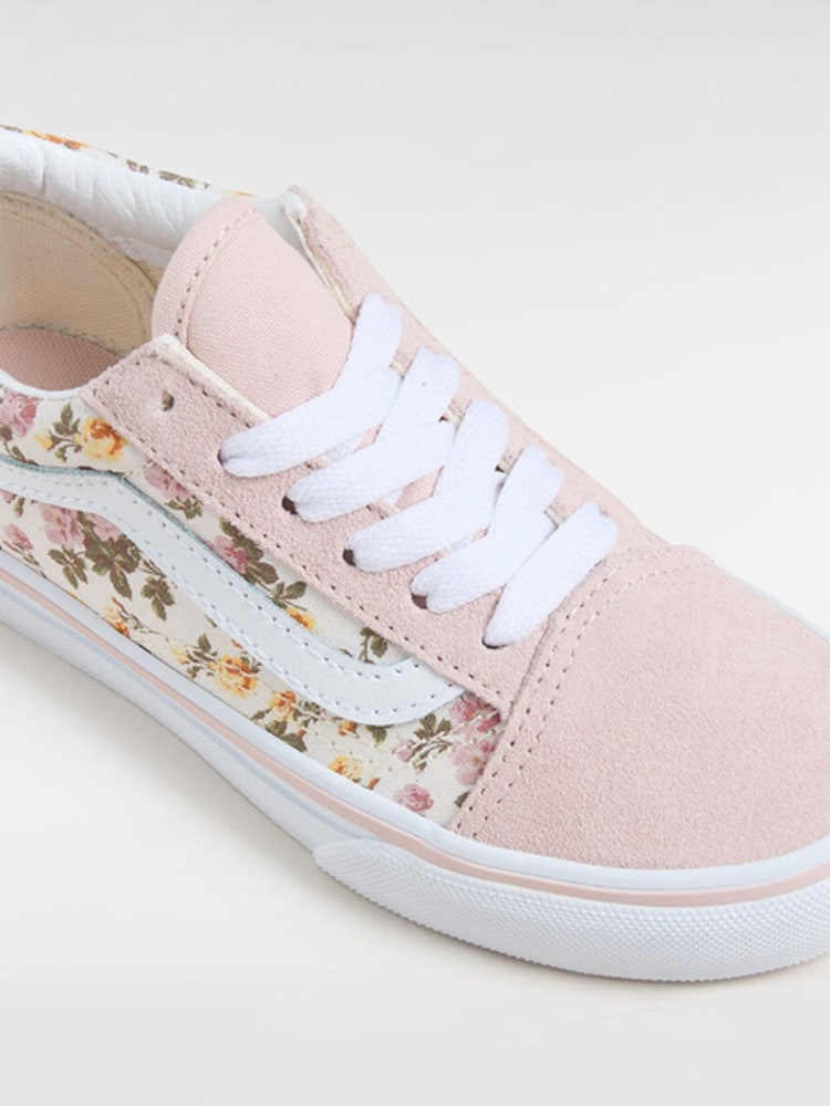 Vans Gilrs Junior Floral Old Skool Trainers - Image 4 of 4