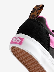 Vans Girls Infant Knu Skool Black/Grey/Pink Trainers - Image 5 of 5