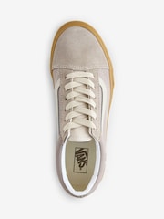 Vans Kids Grey Gum Old Skool Trainers - Slika 2 iz 4