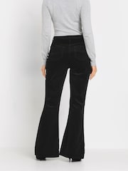 Long Tall Sally Black Co-ord Kick Flare Trousers - Image 3 of 5