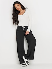 PixieGirl Petite Cream Sweetheart Neck Long Sleeve Jumper - Image 2 of 5