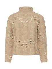 Natural - PixieGirl Petite Cable Jumper - Imagem 5 de 5